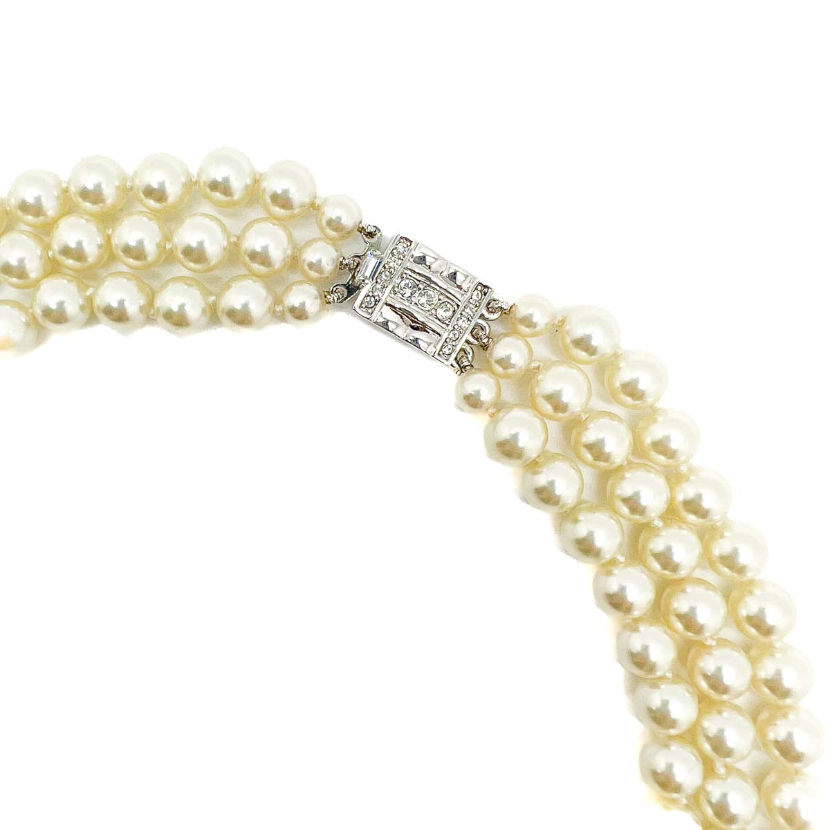 Jennifer Gibson Jewellery 1806 (5) Vintage Camrose & Cross Jackie Kennedy Pearl Necklace