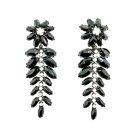 Jennifer Gibson Jewellery 1808 (4) Vintage Hattie Carnegie Monochrome Drop Earrings