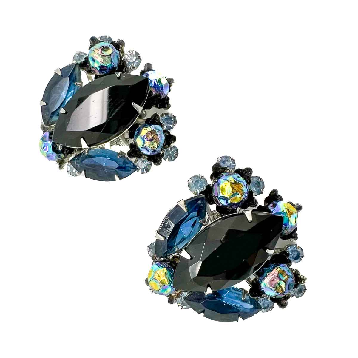 Jennifer Gibson Jewellery 1810 (1) Vintage Judy Lea Navette Earrings