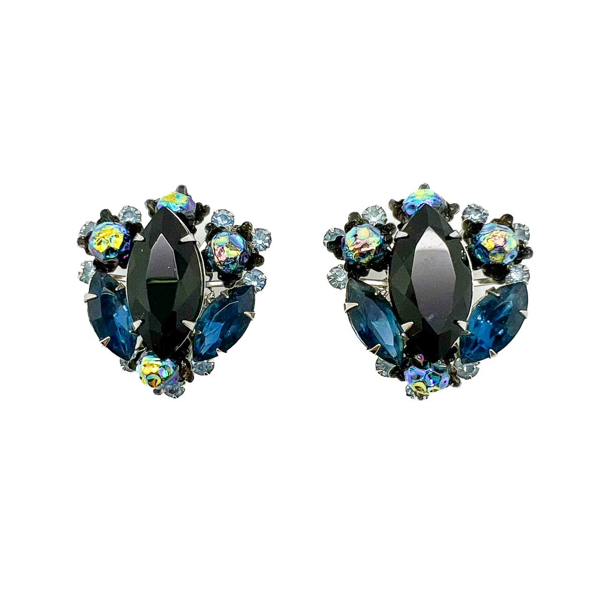 Jennifer Gibson Jewellery 1810 (2) Vintage Judy Lea Navette Earrings