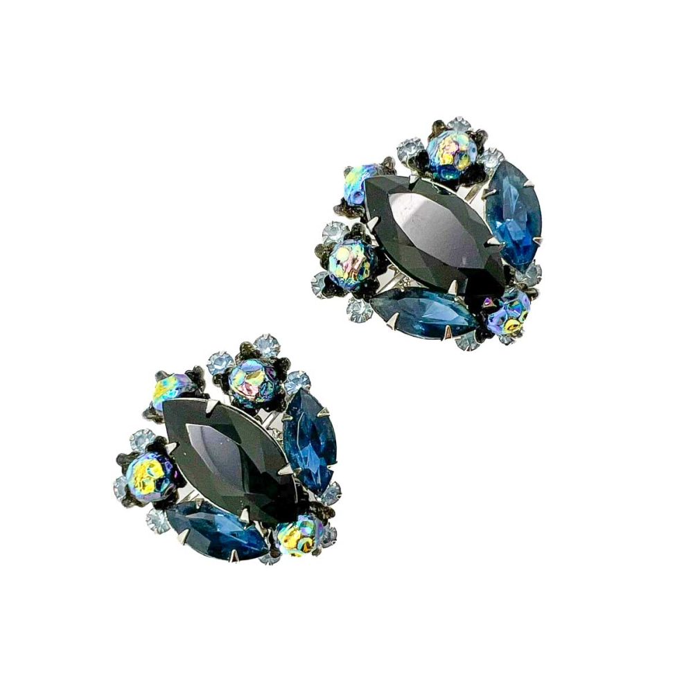 Vintage Judy Lea Navette Earrings