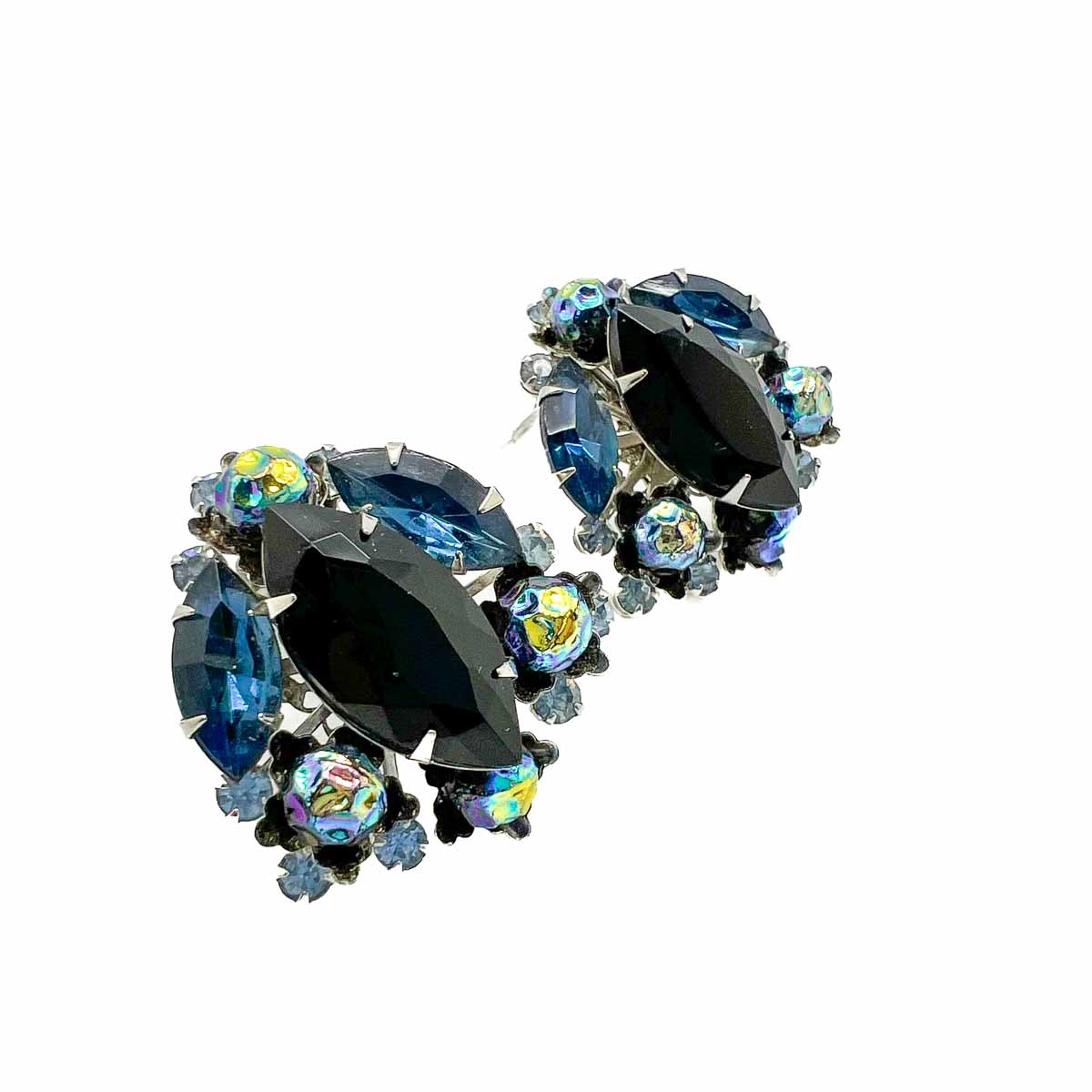 Jennifer Gibson Jewellery 1810 (6) Vintage Judy Lea Navette Earrings