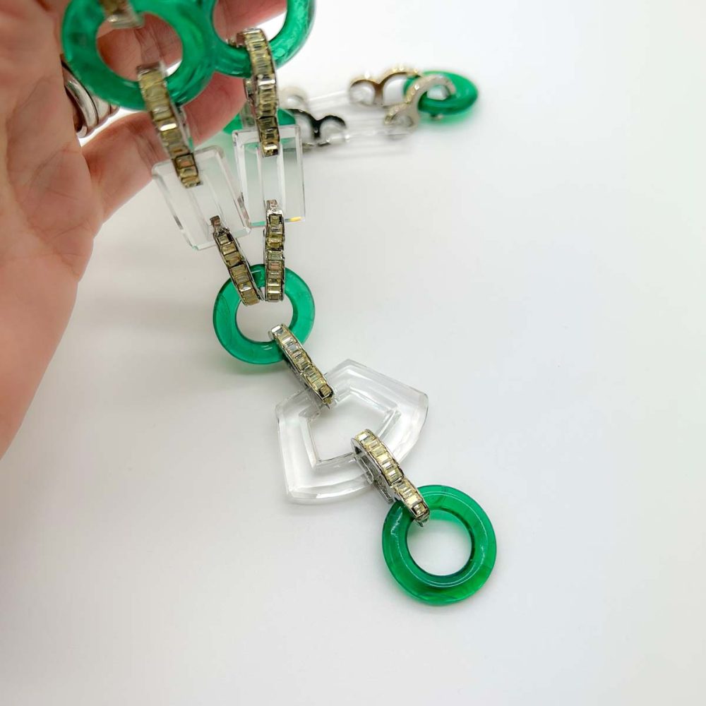 Vintage Kenneth Lane Art Deco Lariat