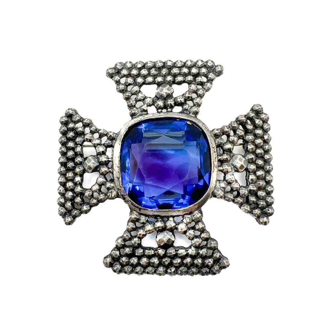 Jennifer Gibson Jewellery 1840 (2) Vintage Accessocraft NYC Cruciform Brooch