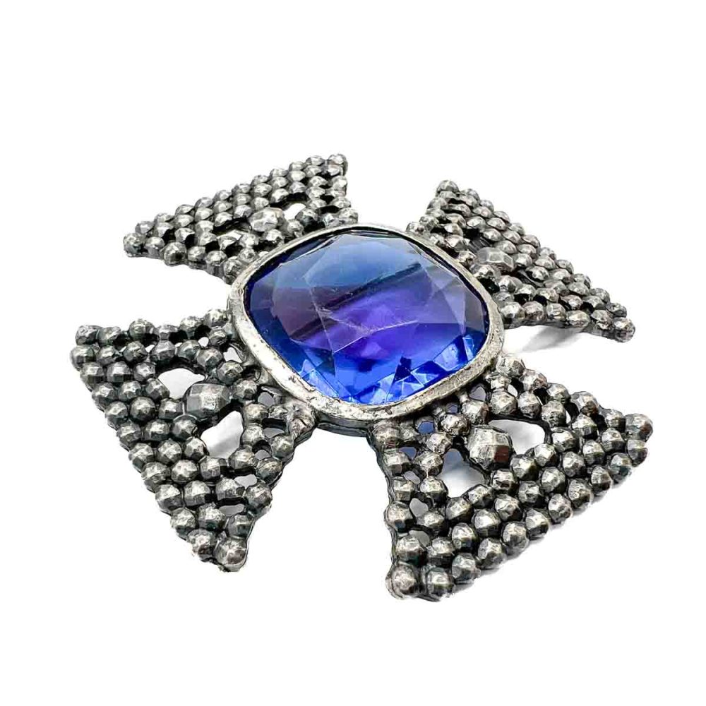Vintage Accessocraft NYC Cruciform Brooch