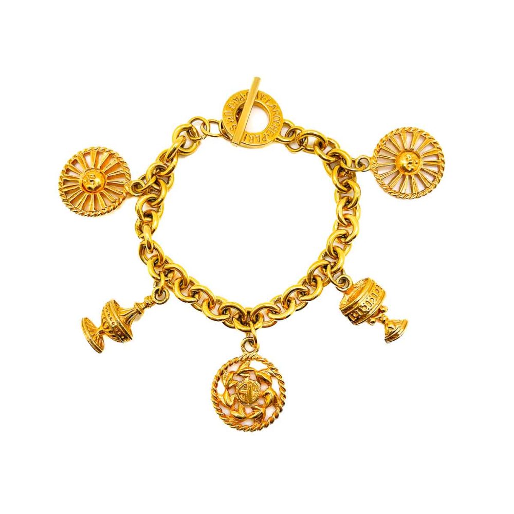 Vintage Guy Laroche Charm Bracelet
