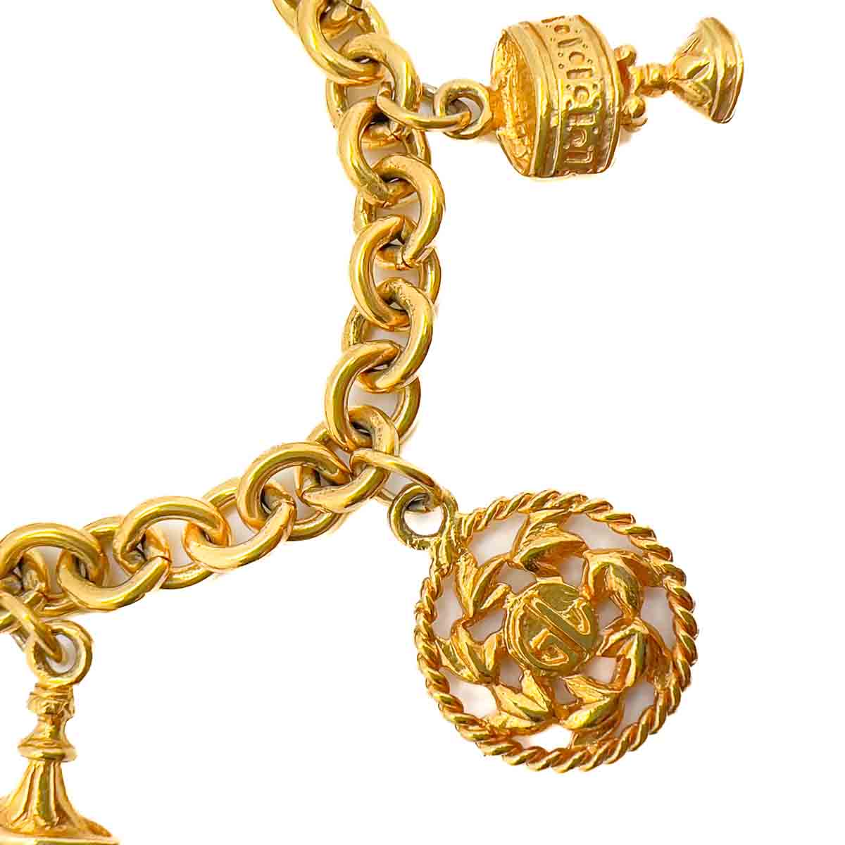 Jennifer Gibson Jewellery 1788 (4) Vintage Guy Laroche Charm Bracelet