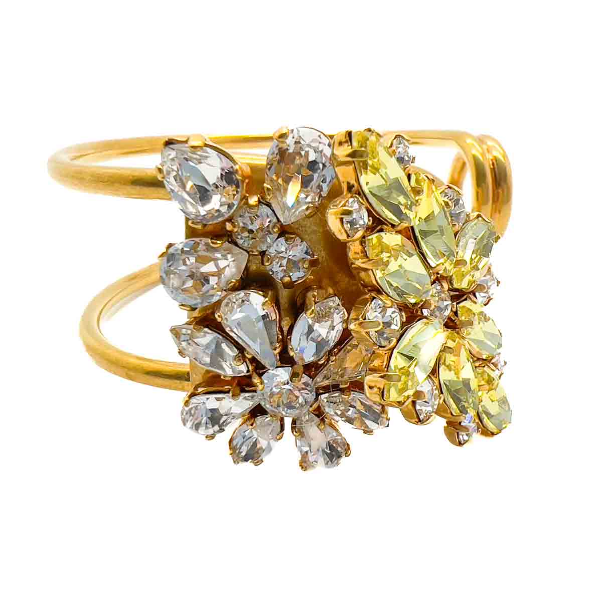 Jennifer Gibson Jewellery 1790 (1) Vintage Burberry Crystal Cuff