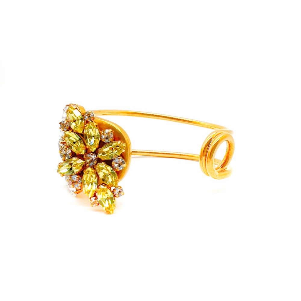 Vintage Burberry Crystal Cuff