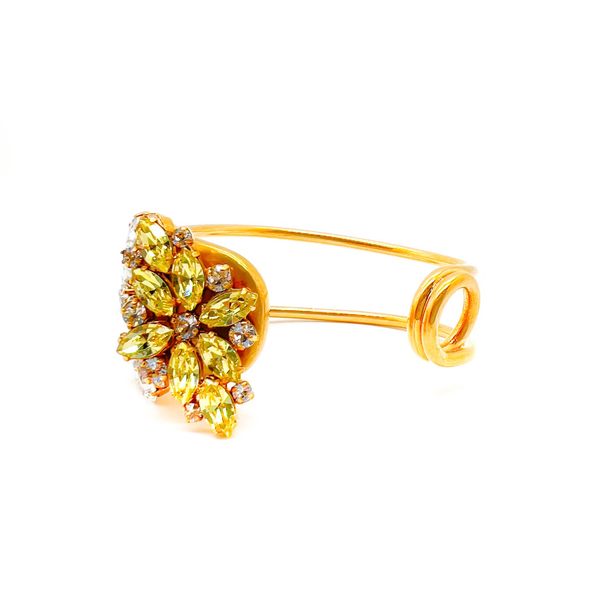 Jennifer Gibson Jewellery 1790 (2) Vintage Burberry Crystal Cuff