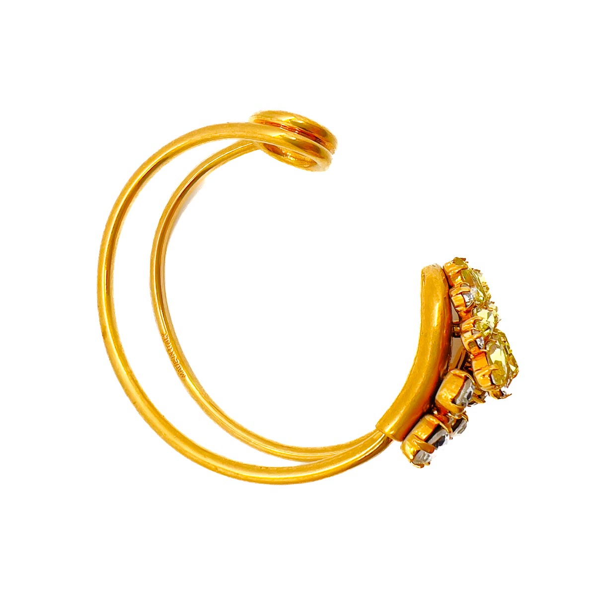 Jennifer Gibson Jewellery 1790 (4) Vintage Burberry Crystal Cuff