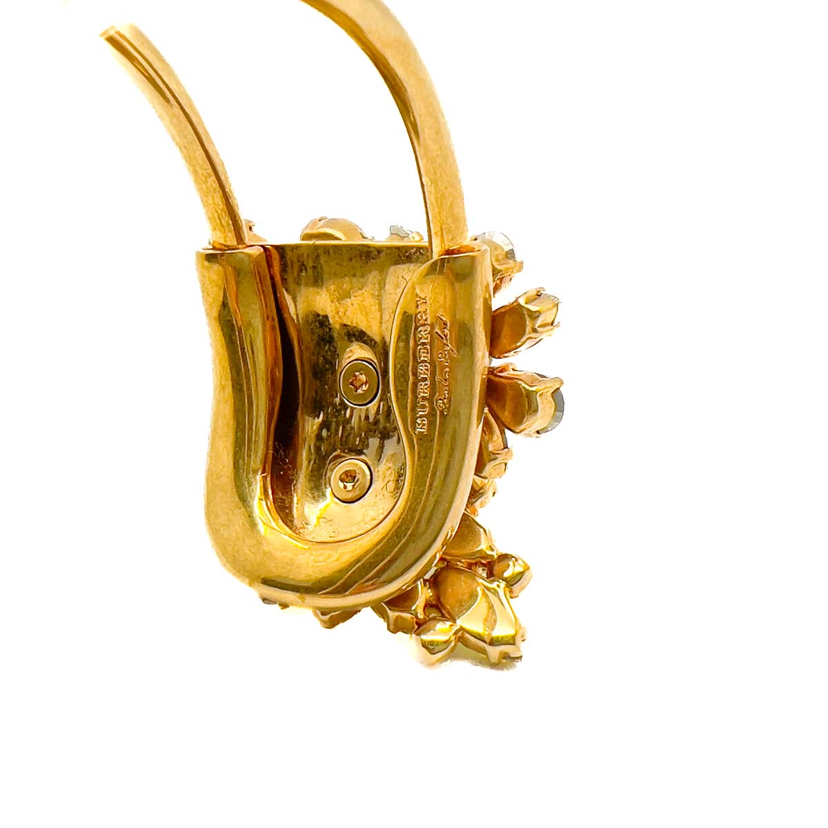 Jennifer Gibson Jewellery 1790 (5) Vintage Burberry Crystal Cuff