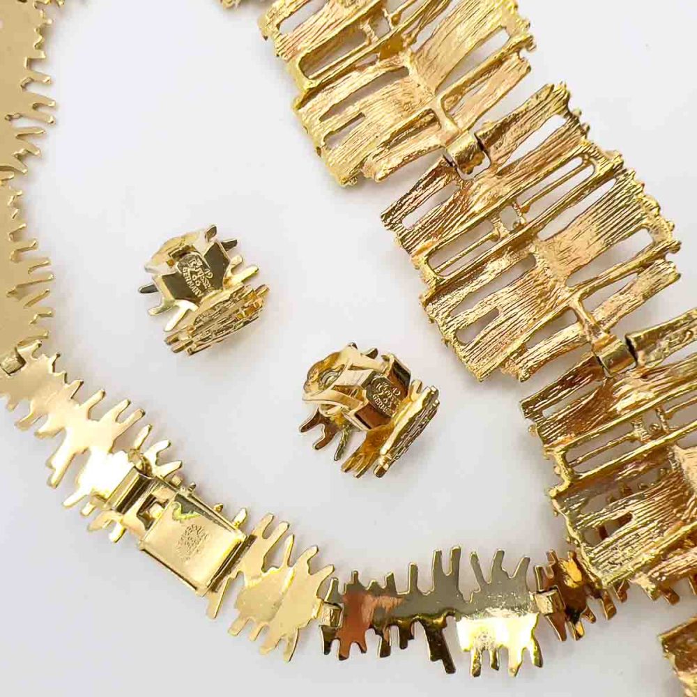 Vintage Grossé Modernist Necklace Set