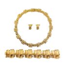 Jennifer Gibson Jewellery 1794 (2) Vintage Grossé Modernist Necklace Set