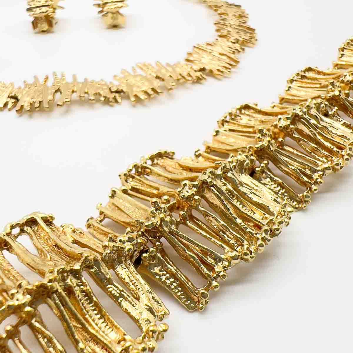 Jennifer Gibson Jewellery 1794 (5) Vintage Grossé Modernist Necklace Set