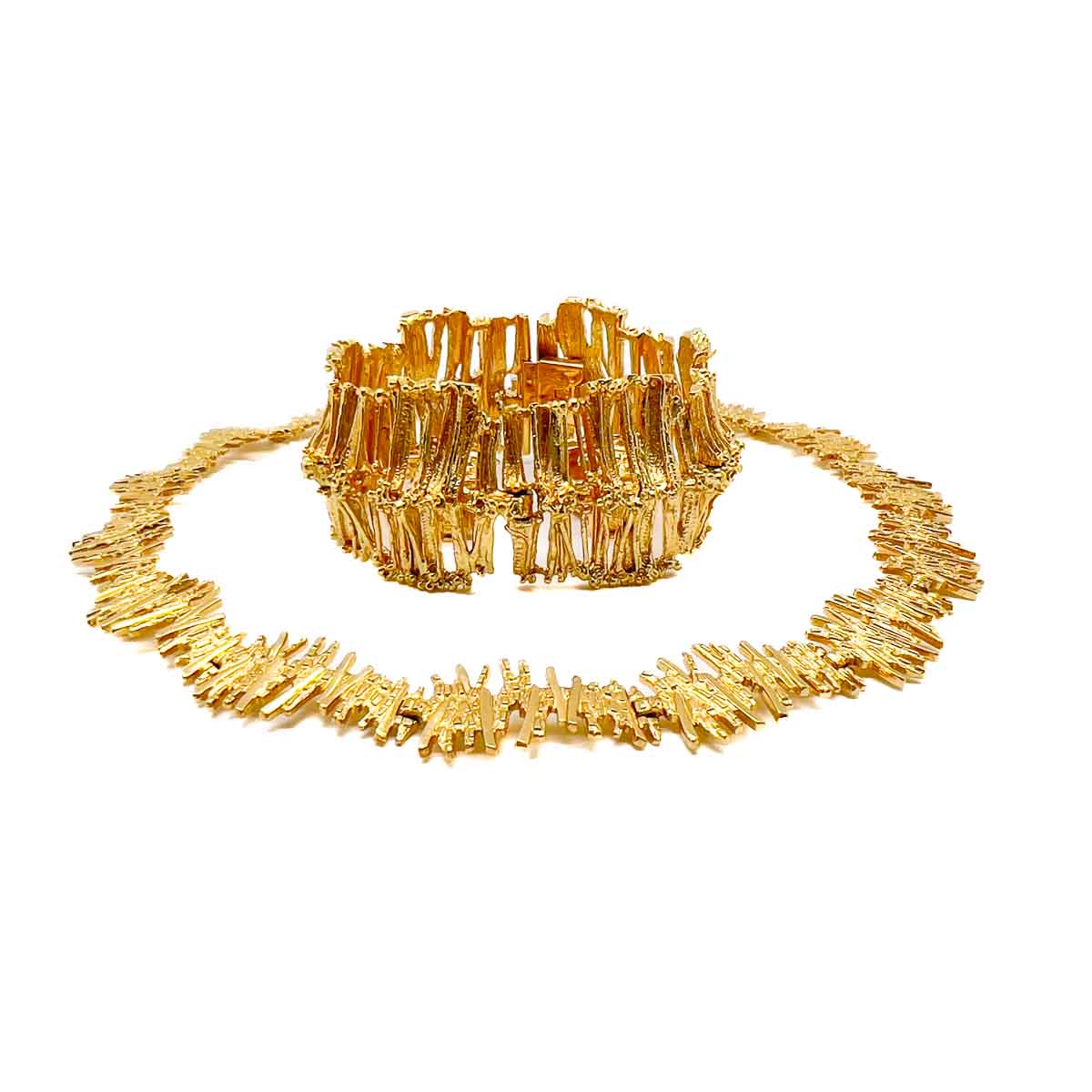 Jennifer Gibson Jewellery 1794 (7) Vintage Grossé Modernist Necklace Set