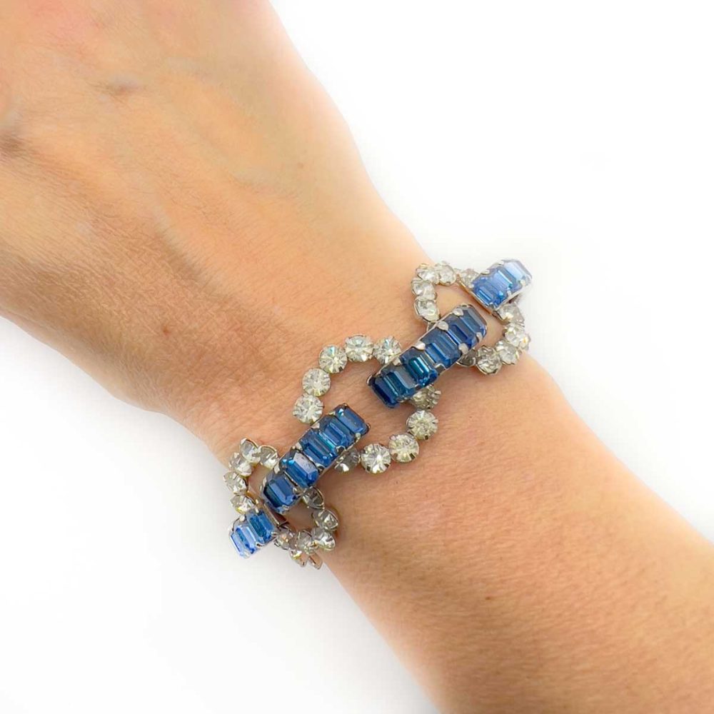 Vintage Dior by Mitchel Maer Sapphire Bracelet
