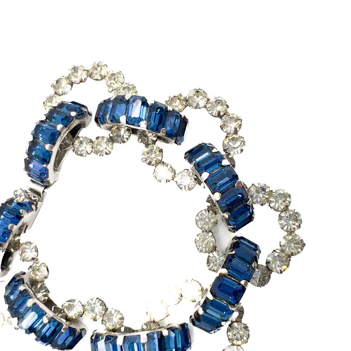 Jennifer Gibson Jewellery 1797 (6) Vintage Dior by Mitchel Maer Sapphire Bracelet