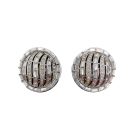 Jennifer Gibson Jewellery 1816 (2) Vintage Trifari Deco Baguette Earrings