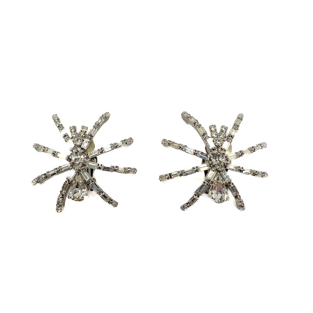 Vintage Butler & Wilson Spider Earrings