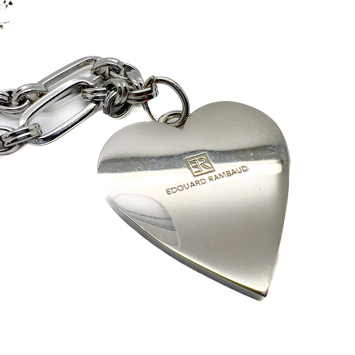 Jennifer Gibson Jewellery 1823 (6) Vintage Edouard Ramboud Heart Necklace
