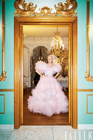 TATLER Joely Richardson wearing JGJ April 2024 (2) Jennifer Gibson Jewellery as featured in TATLER