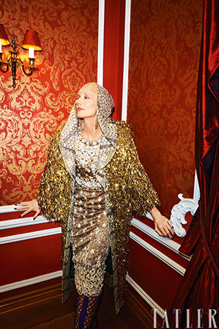 TATLER Joely Richardson wearing JGJ April 2024 (3) Tatler Cover Jennifer Gibson Jewellery as featured September 2023