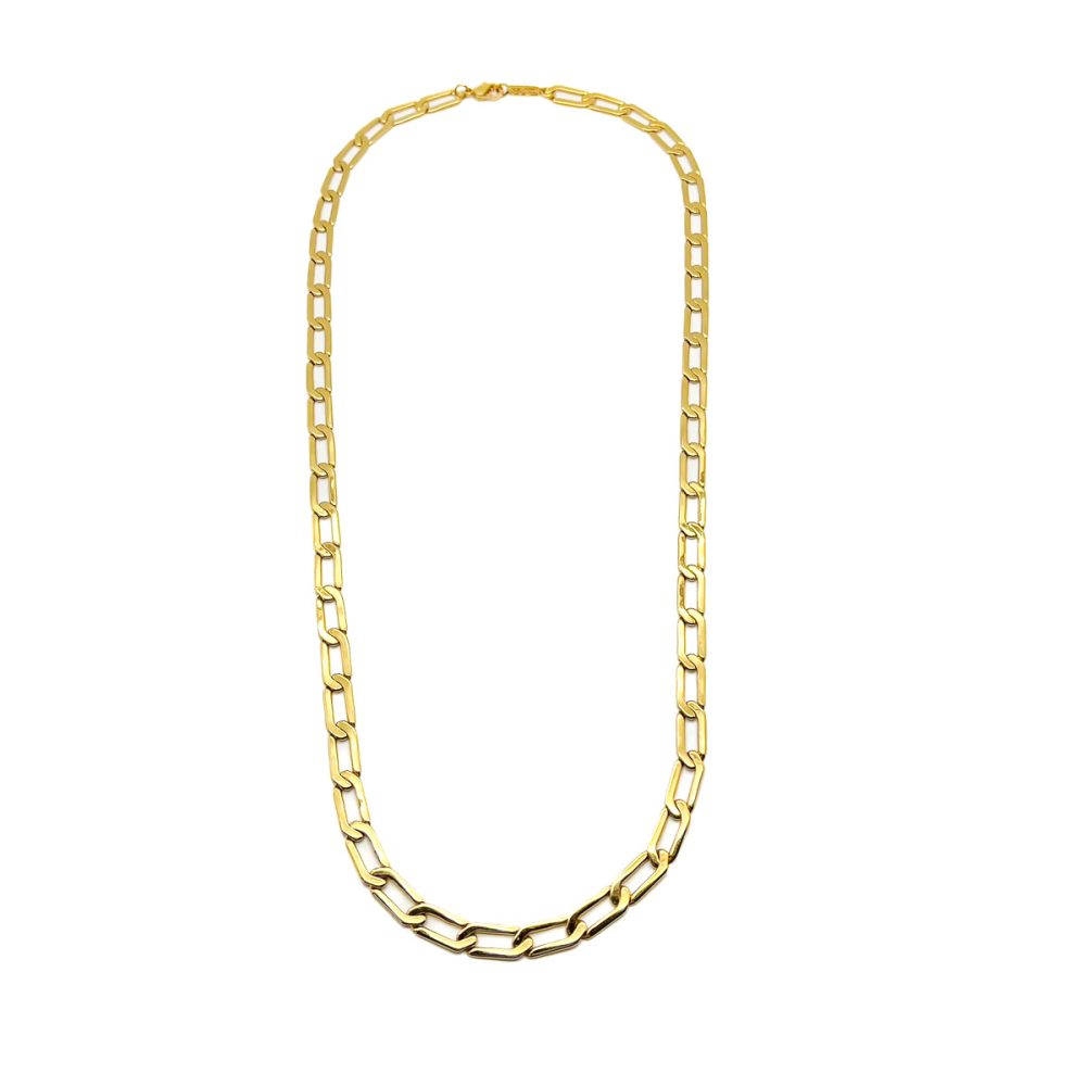 Vintage Napier Elongated Link Necklace