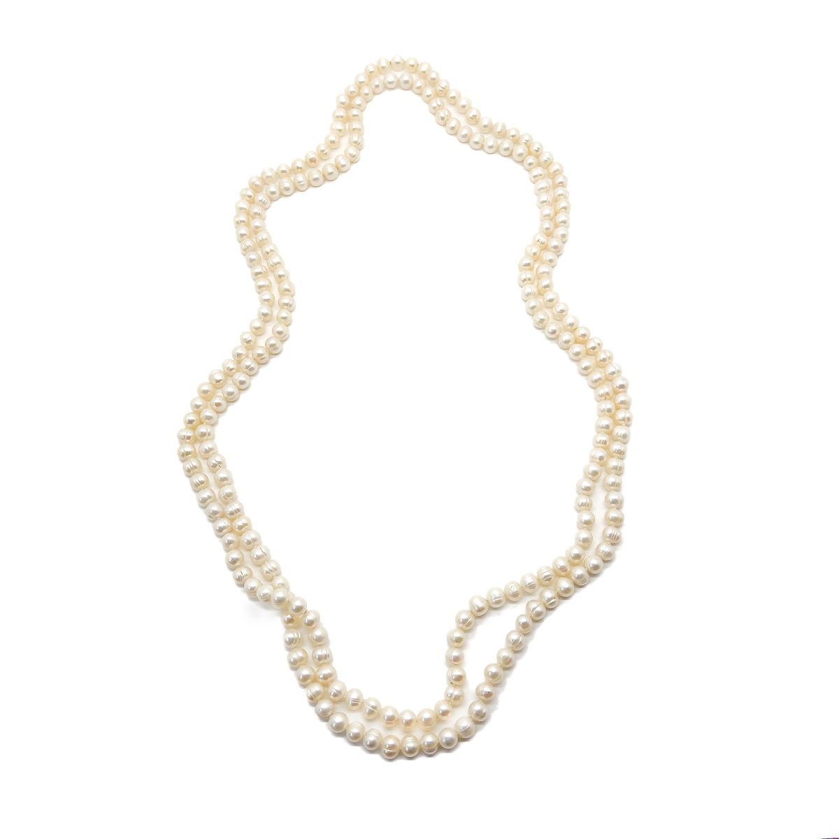 Jennifer Gibson Jewellery 1849 (2) Vintage Freshwater Pearl Necklace