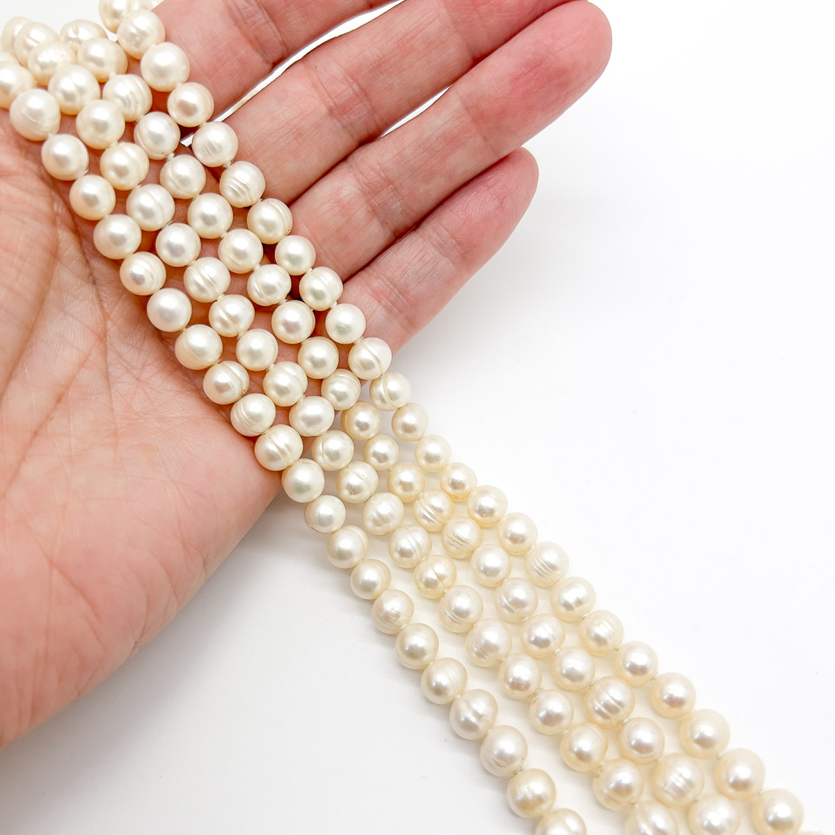 Jennifer Gibson Jewellery 1849 (5) Vintage Freshwater Pearl Necklace