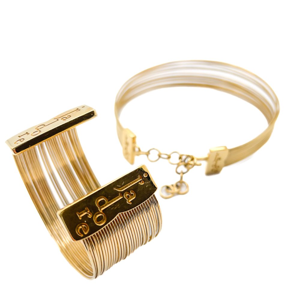 Vintage Dior J'adore Tribale Collar and Cuff