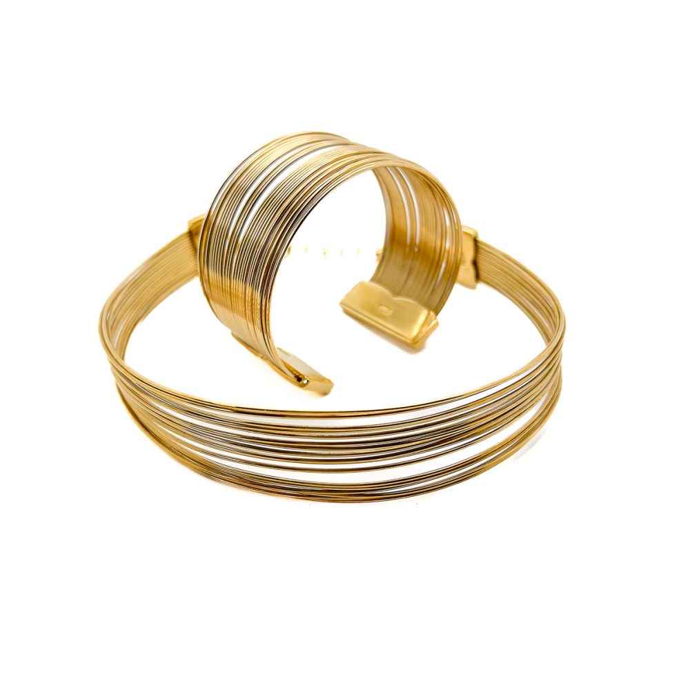 Vintage Dior J'adore Tribale Collar and Cuff