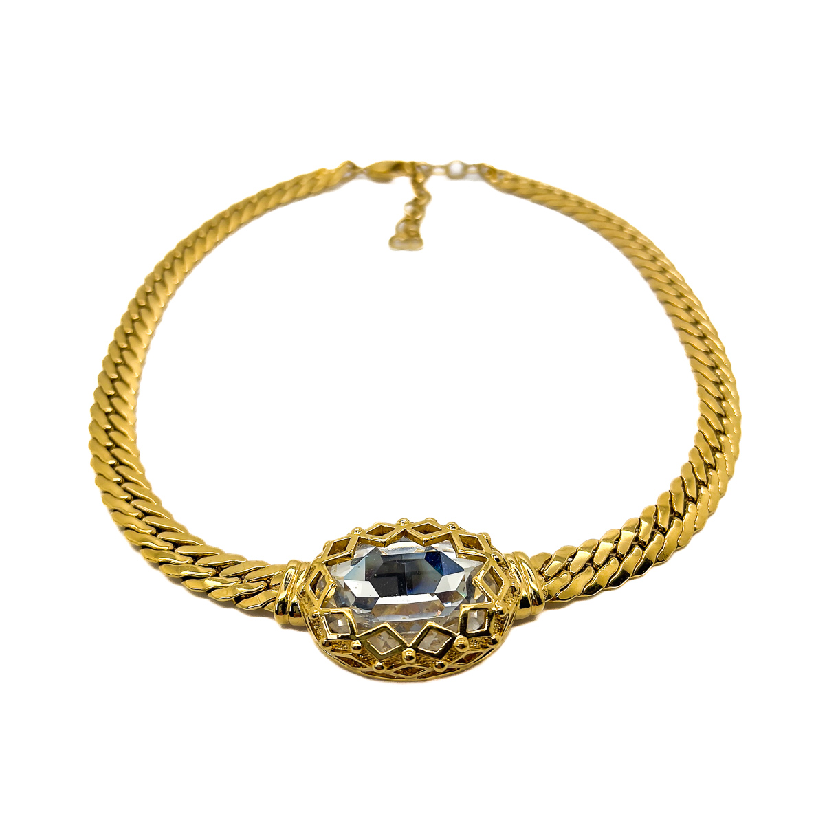 Jennifer Gibson Jewellery 1854 (3) Vintage Dior Crystal Collar