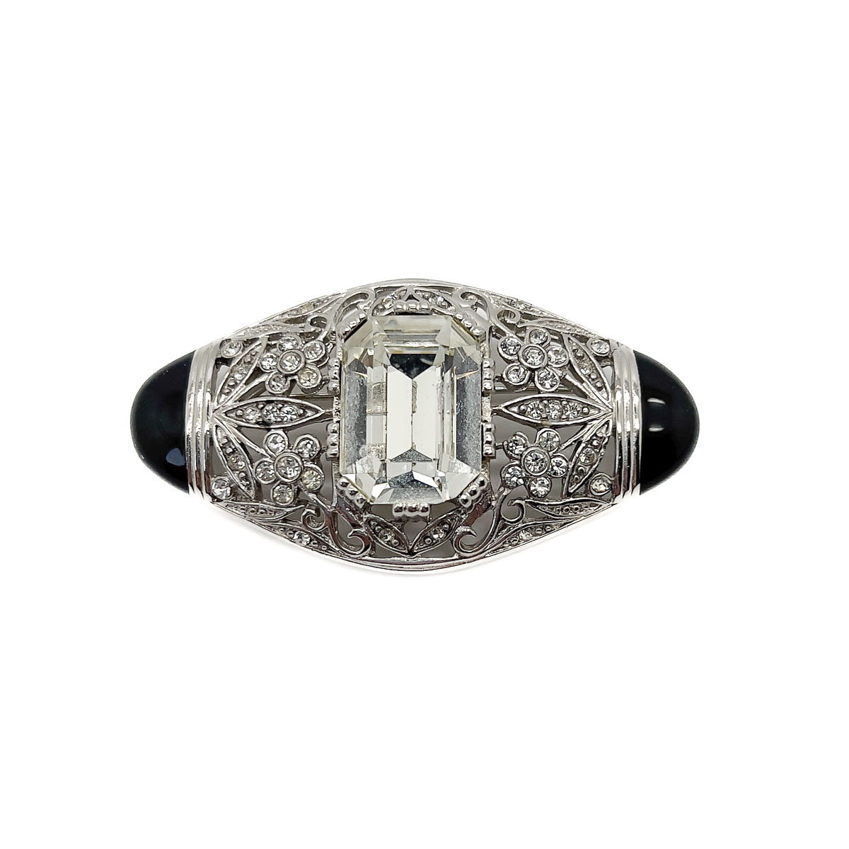 Jennifer Gibson 1864 (2) Vintage Givenchy Deco Inspired Brooch