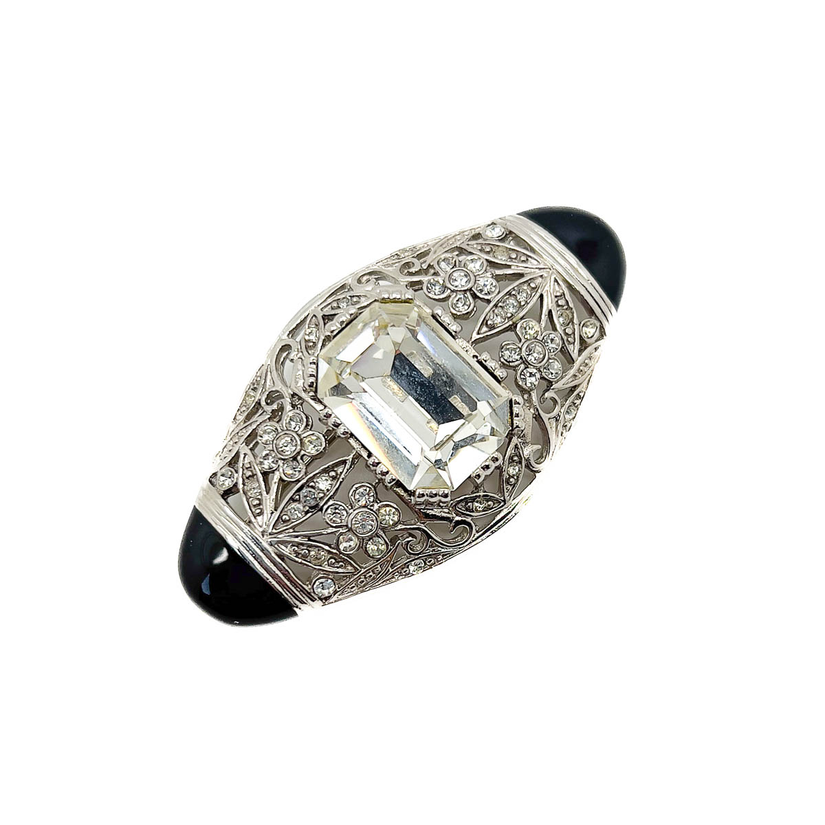 Jennifer Gibson 1864 (3) Vintage Givenchy Deco Inspired Brooch