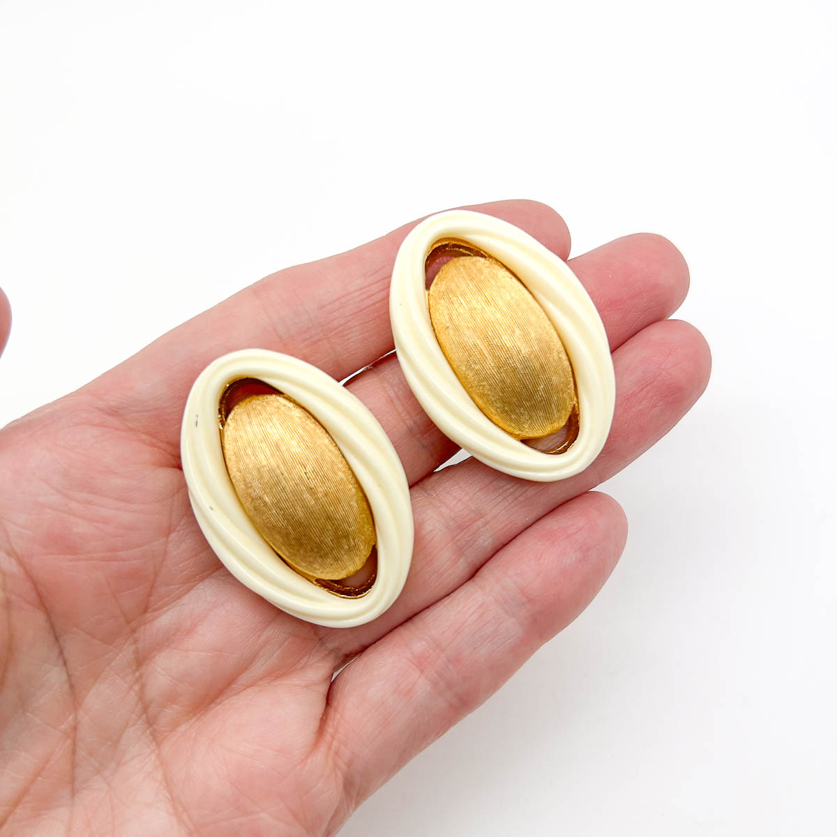 Jennifer Gibson Jewellery 1859 (1) Vintage Dior Twist Earrings