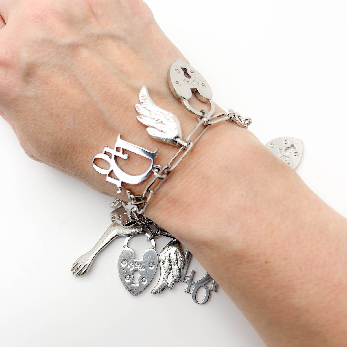 Jennifer Gibson Jewellery 1862 (7) Vintage Dior Galliano Charm Bracelet