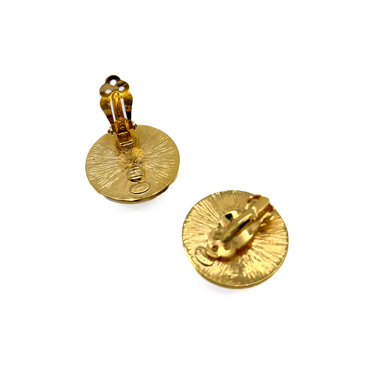 Jennifer Gibson Jewellery 1878 (3) Vintage KJL Deco Dome Earrings