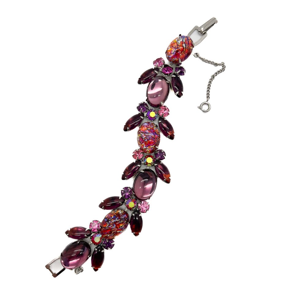 Vintage WEISS Amethyst Bracelet