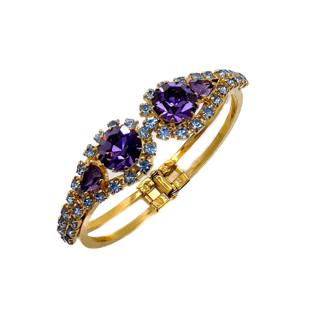 Vintage Amethyst Crystal Clamper