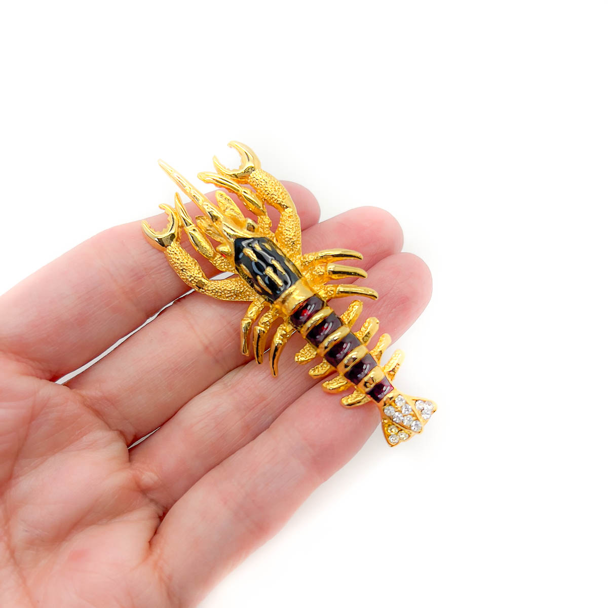 Jennifer Gibson Jewellery 1883 (1) Vintage Lobster Brooch