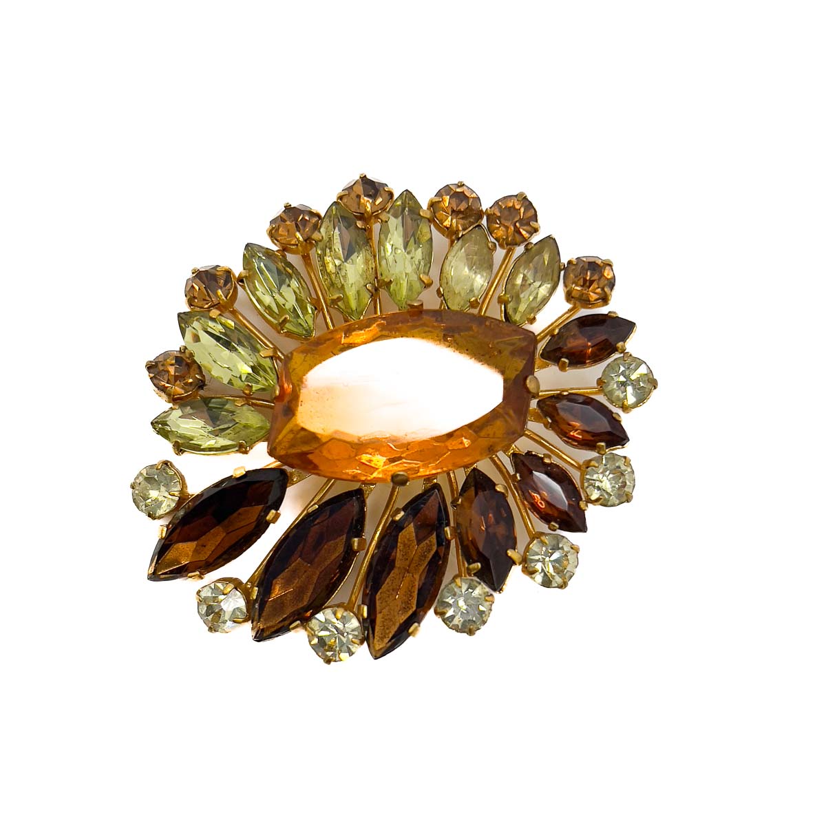 Jennifer Gibson Jewellery 1884 (2) Vintage Autumnal Jewels Brooch