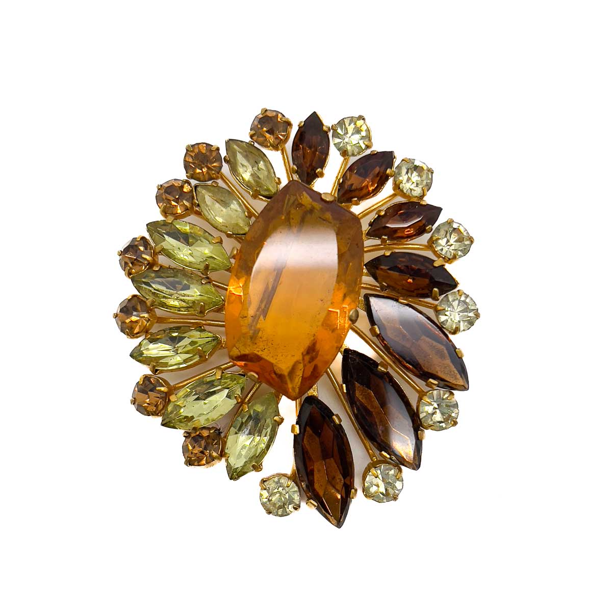 Jennifer Gibson Jewellery 1884 (3) Vintage Autumnal Jewels Brooch