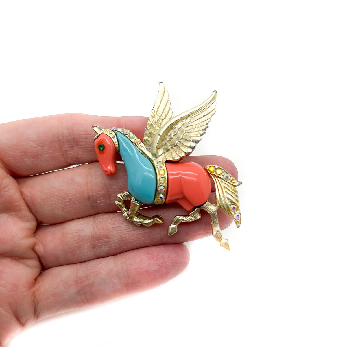 Jennifer Gibson Jewellery 1885 (2) Vintage Pegasus Brooch