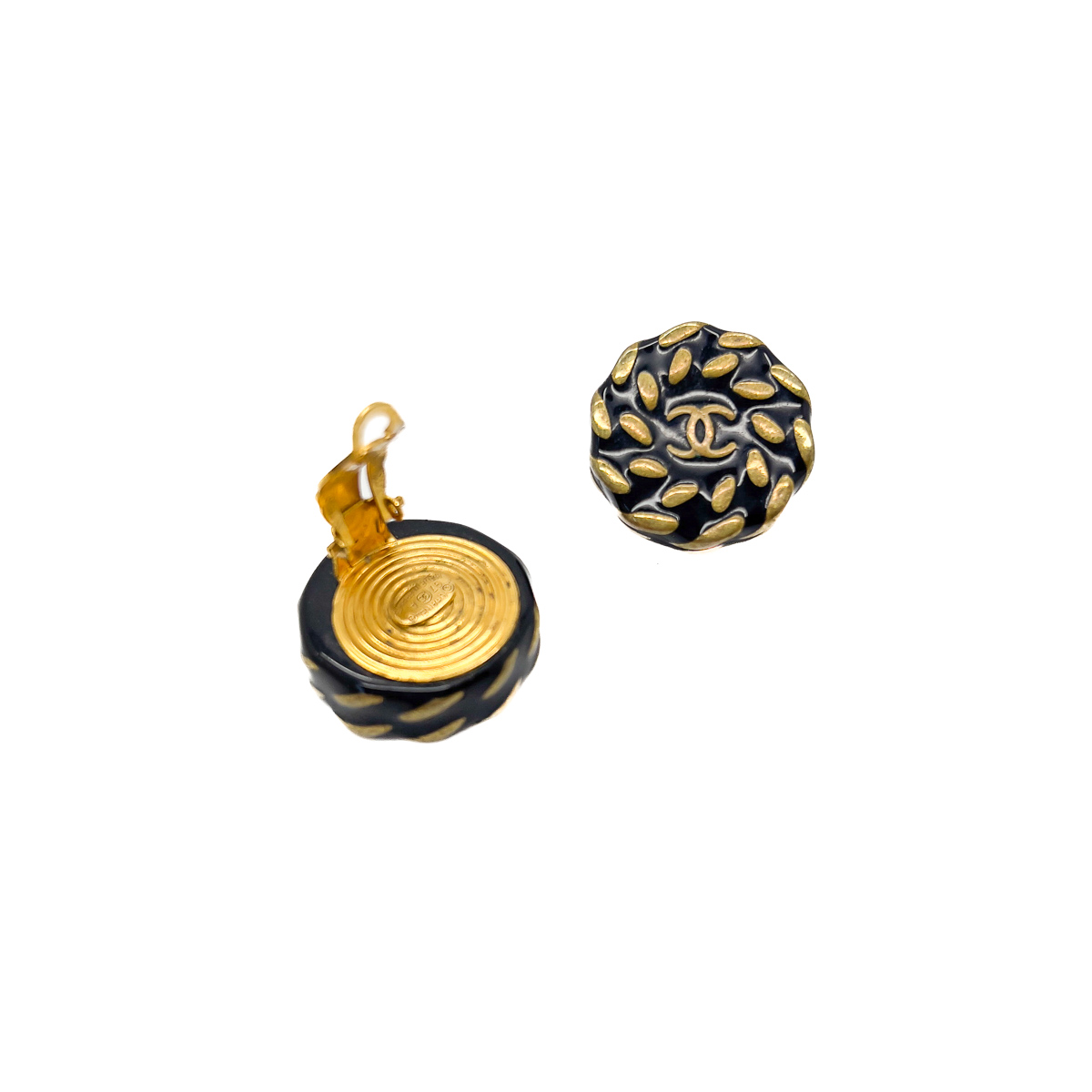 Jennifer Gibson Jewellery Chanel Earrings 1867 (1) Vintage Chanel Nautical Earrings