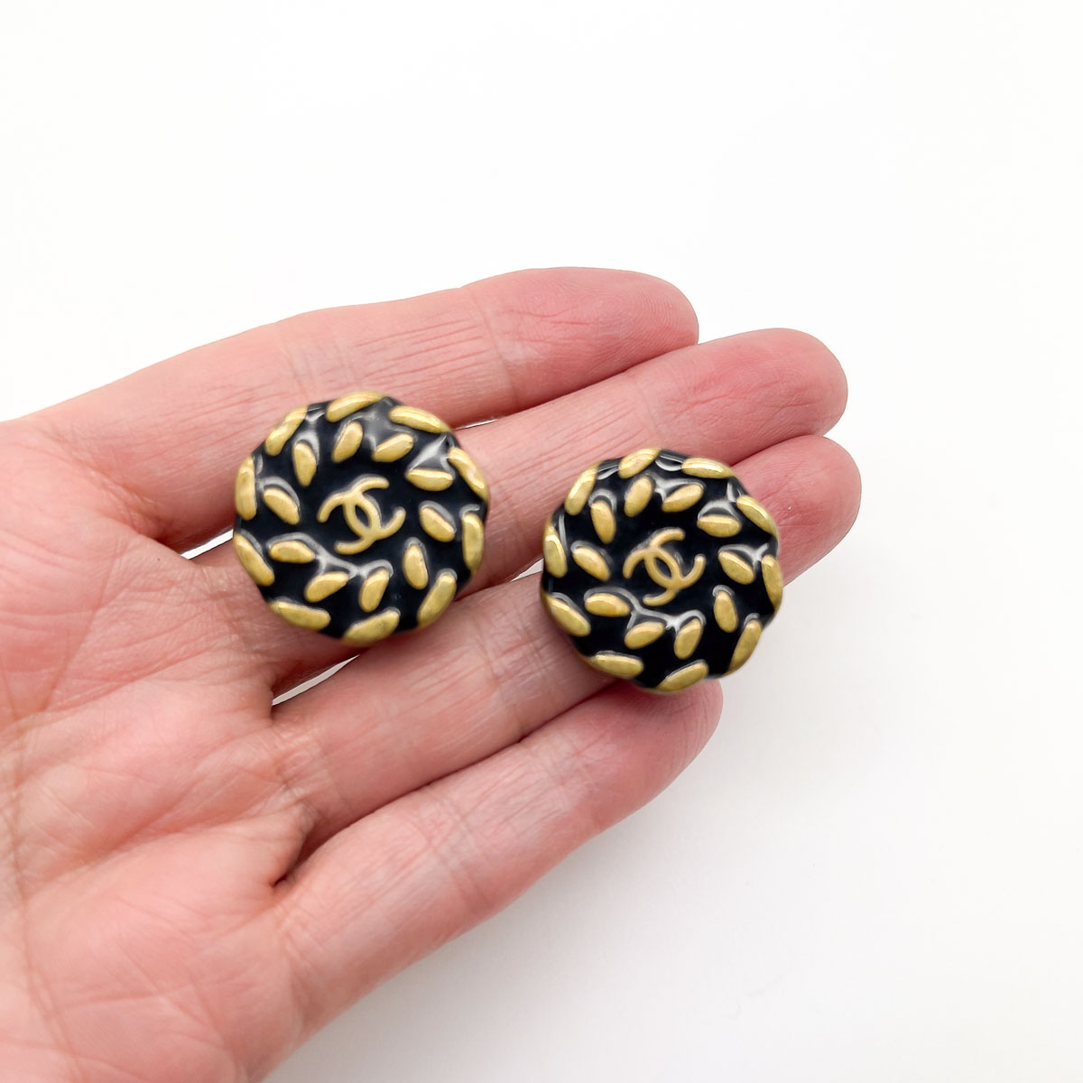 Jennifer Gibson Jewellery Chanel Earrings 1867 (2) Vintage Chanel Nautical Earrings