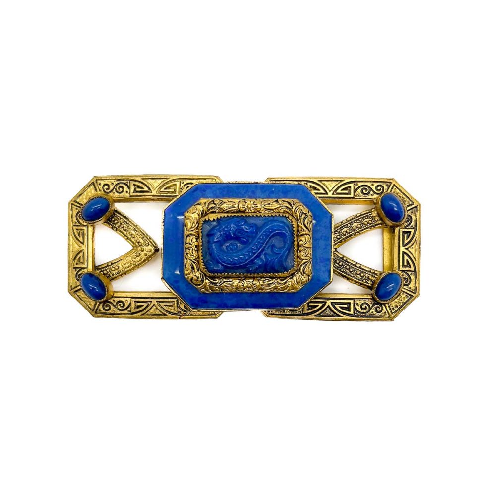 Vintage Neiger Brothers Dragon Buckle