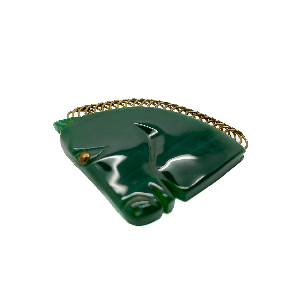 Jennifer Gibson Jewellery 1892 (2) Vintage Bakelite Horse Brooch
