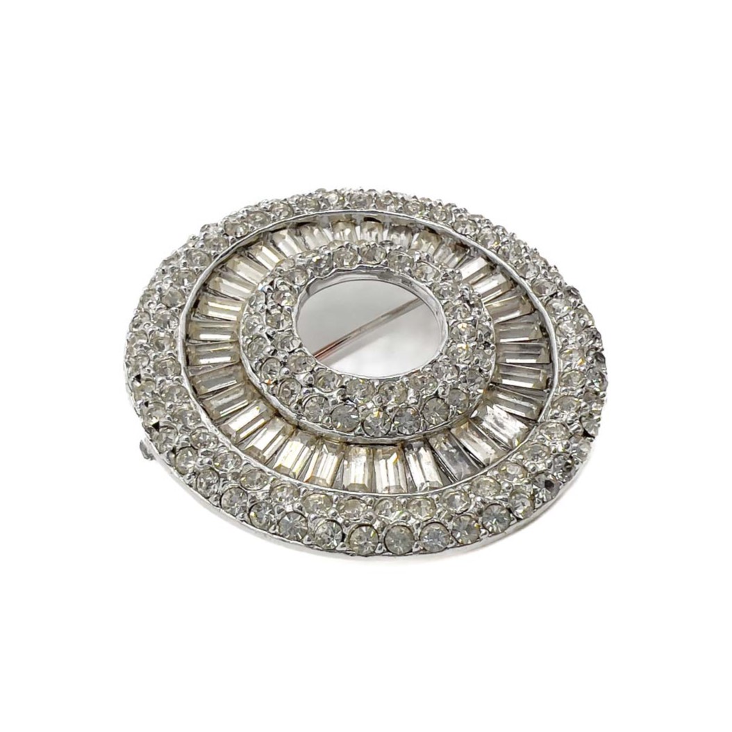 Jennifer Gibson Jewellery 1898 (2) Vintage Art Deco Target Brooch