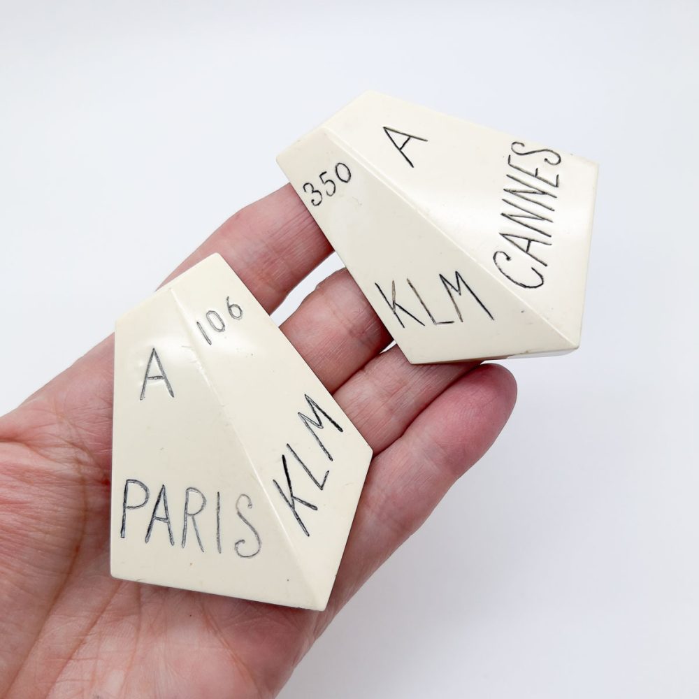 Vintage French Destination Brooches